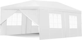 Gt-tk-6293wh-op Tangkula Outdoor Tent 10x20 White Party Canopy With Removable Sidewalls