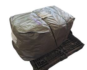 Tarpsplus 812412031875 100ft X Heavy Duty Silver/black Poly Tarp Waterproof Tent Rv Boat