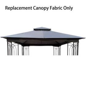 P-dj-101851 Tatayosi Gazebo Replacement Top 118 Inch X118 X33.50 Double Roof Fabric Heavy Duty