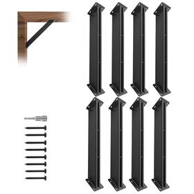Nbtzj-621532 Tayory 45 Degree Angle Support Brackets 8 Pcs Heavy Duty Pergola Kit For Wood Post