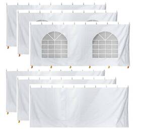 Tentandtable 840344503306 20x40 Party Tent Sidewall Kit 4 Pvc Vinyl Walls 7ft Canopy Gazebo Wedding Event