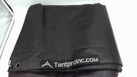 Tps091901 Tentproinc - Rv Awning Sun Shade Black 9ft X 19ft3ftft