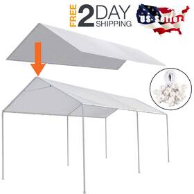 Thanaddo 426908268138 Toldo De Repuesto 10x20 Pies 16 Mil Para Cochera Carpas Carros Patio Y Exterior