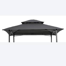 Bu-ydw4-279 Tidoin Canopy Parts 59 Inch X94.5 X20 Replacement Gazebo Double Tiered Gray