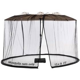 Tiimmgaal20220229 Tiimmgaal Mosquito Neting For 15ft Double-sided Patio Umbrella Sunbrella Neti... Fast Ship