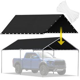 Cut05h Tomeurperf 10x20 Ft Carport Canopy Cover For Tent Car Garage Shelter Top Tar