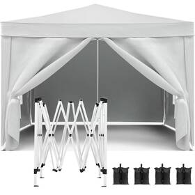 Toolcat 445047388354 10 Ft. X Outdoor Ez Pop Up Canopy Gazebo Folding Garage Portable Tent Wit