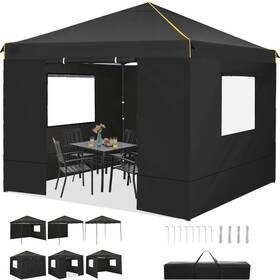 Tooluck 975466266526 Cobizi Canopy Tent 10x10 Pop Up With Sidewalls And Roll-up Venti