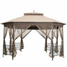 Topb003141 Topbuy Octagonal Canopy Tent Patio Gazebo Shelter With 722992105542