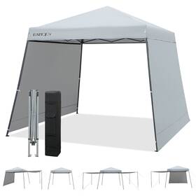 Targym11725 Topbuy Patio 10 X 10ft Instant Pop-up Canopy Folding Tent With Sidewalls And Awnings Outdoor