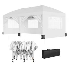 N78rqqay4vbhzzdsyy0mcwlfv Towallmark 10x20 Pop Up Canopy Tent Heavy Duty Commercial Outdoor With 6 Sidewall