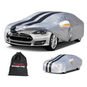 Tozaroa Totmw03-tesla Multi-layer Car Cover Custom Fit For Tesla Model S 2012-2026