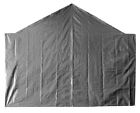 3x-coated Tp1020cp Ust End Tarp Opening Canopy Wall Silver All Weather Uv