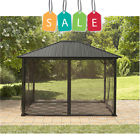 Tpgaz18-0096n Essential Garden Instant Canopy Net For Patio Gazebo 640808463388