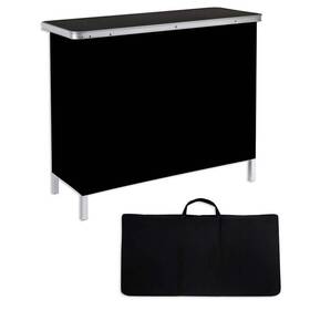 Port-bartble2sh Trademark Innovations 39 Inch L X 15 W 35 H Portable Outdoor Patio Wet Bar/table Skirt And