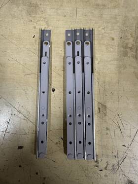 30133b Truth Awning 31133b Lot Of 3 10 Inch Hinge And 1 More Opposite Side