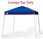 Tsf1010ii-190t Blue Replacement Canopy Gazebo Top Cover For Slant Leg