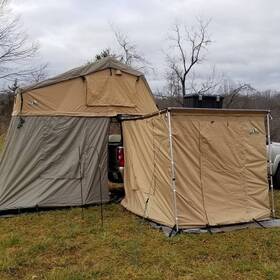 Ts-awn-csr-280g Tuff Stuff Awning Camp Shelter Room 6.5 Ft X 8 With Pvc Floor 280g Material
