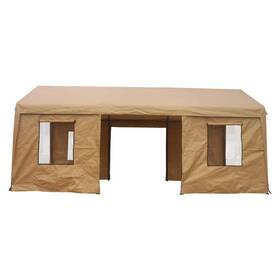 Carport02lp Tunearary Canopy Parts 120.00 Inch X110.60 Outdoor Waterproof Cover Accessory Gray