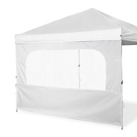 Turtle Life 667016121442 Sunshade Sidewall With Mesh Window And Zipper For 10x10 Pop Up Straight Canop