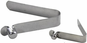 Two Canopy Metal Spring Clip Push Button For Adjustable Leg Coleman E-z Up Ozark