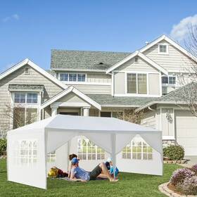 325ty4hejrtdgtir Ubesgoo Carpa 10x20 Pies Para Fiestas De Exterior Patio Playa Con 6 Paredes Impermeable