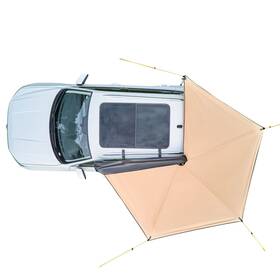 Qccp12759ftstowkb001 Uimoso 270 Vehicle Awning 52 Sq.ft Waterproof Uv50 Protection Driver Side