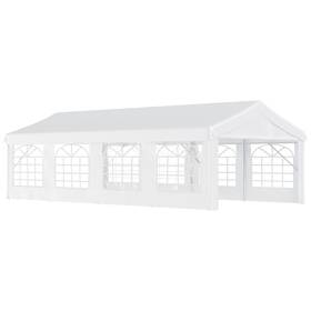 Uirio 732845910144 13ftx26ft Outdoor Shelter Carport Party Event Tent 4 Sidewalls Patio Gazebo Canopy