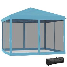 Uirio 732845911530 10x10 Ez Pop Up Patio Canopy Tent With Sidewall Gazebo Outdoor Screen House Room