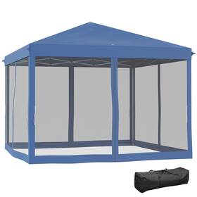 Us01-840014v01bu Uirio 10x10 Ft Pop Up Patio Canopy Tent With Sidewalls Outdoor Screen House Room