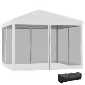 Us01-840014v01cw Uirio 10ftx10ft Outdoor Pop-up Canopy With Sidewalls Instant Tent For Party Events Patio