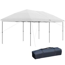 Us01-84c153v01cw Uirio 10x19 Ft Ez Pop Up Canopy Tent For Event Party Patio Outdoor Backyard Sun Shade