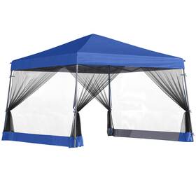 Us01-84c155bu Uirio Pop Up Canopy Tent Instant Sun Shelter For Outdoor Garden Patio Backyard Event