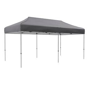 Us01-84c157v02gy Uirio 10x19 Ft Ez Pop Up Canopy Tent Outdoor Patio Garden Sun Shelter For Party Event