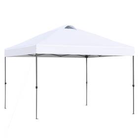 Us01-84c231wt Uirio 10x10 Ft Outdoor Pop Up Canopy Tent Garden Patio Instant Sun Shelter For Parties