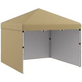 Us01-84c403v01bg Uirio 10x10 Ft Ez Pop Up Canopy Tents Outdoor With Sidewalls Weight Bags For Parties