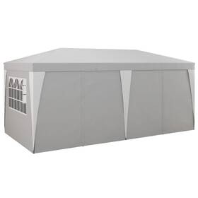 Us01-84c494v00lg Uirio 19 X 10ft Pop Up Canopy With Removable Sidewalls Windows Height Adjustable Ez