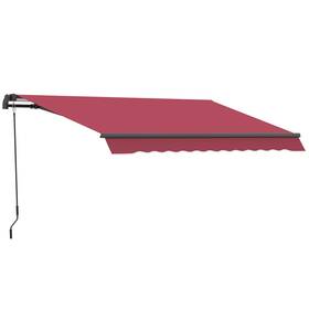Us02-840150te Uirio Patio Awning Canopy Retractable Deck Door Outdoor Sun Shade Shelter