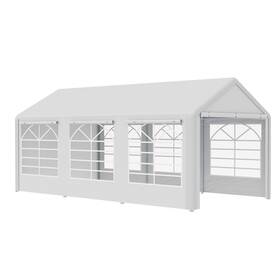 Us02-84c206 Uirio 10ft X 20ft Gazebo Canopy Party Tent With 4 Removable Side Walls And 6 Window
