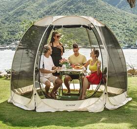 Ulticor 670087509989 Canopy Outdoor Screen Tent Instant Pop-up Room Lg 10 X