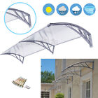 Unbranded 6.5 3.2 Pc Polycarbonate Deck Awning Sun Shade Shelter Canopy For Window Door 700161263268