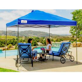 Undercover 313049730778 Popupshade 10 X10 Instant Canopy With Poplock One-person Setup