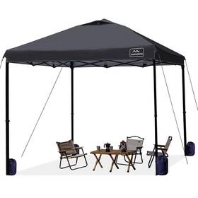 Understand 706767051742 Black 10 Ft. X Pop Up Outdoor Commercial Canopy Tent With Adjustable Air