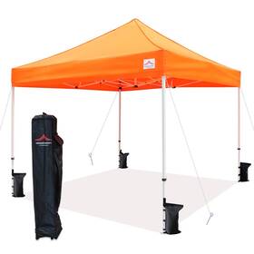 1010sho000300 Uniquecanopy 10ftx10ft Pop Up Canopy Tent Commercial Instant Shelter With Heavy