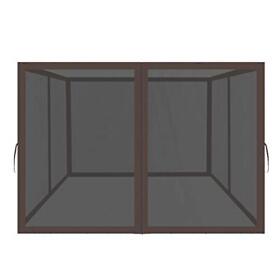 Universal 10 X Gazebo Replacement Mosquito Netting 4panel Walls