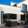 Us840-213v020141 Outsunny Outdoor Patio Motorised Retractable Awning Window Sunshade 842525170628