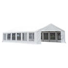 Us84c-0200141 Outsunny Party Shade Tent Outdoor Event Removable Sidewall 842525104456