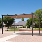 Us84c-055bn0143 Outsunny Aluminium Outdoor Pergola Gazebo Backyard Canopy Cover 656114544277