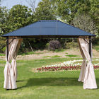 Us84c-0690143 Outsunny Steel Outdoor Hardtop Party Gazebo Tent Canopy 656114544888