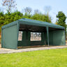 Us84c-117gn0143 Outsunny Outdoor Gazebo Canopy Wedding Party Tent With 842525133555